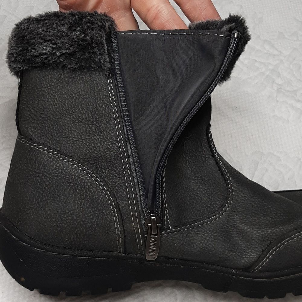 KHOMBU Gray Winter Booties - Picture 9 of 13
